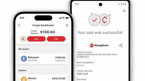Moneygram permitirá comprar, gestionar y vender criptomonedas con su app